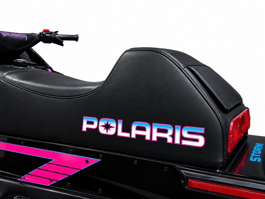 Vintage Polaris Seat Decals