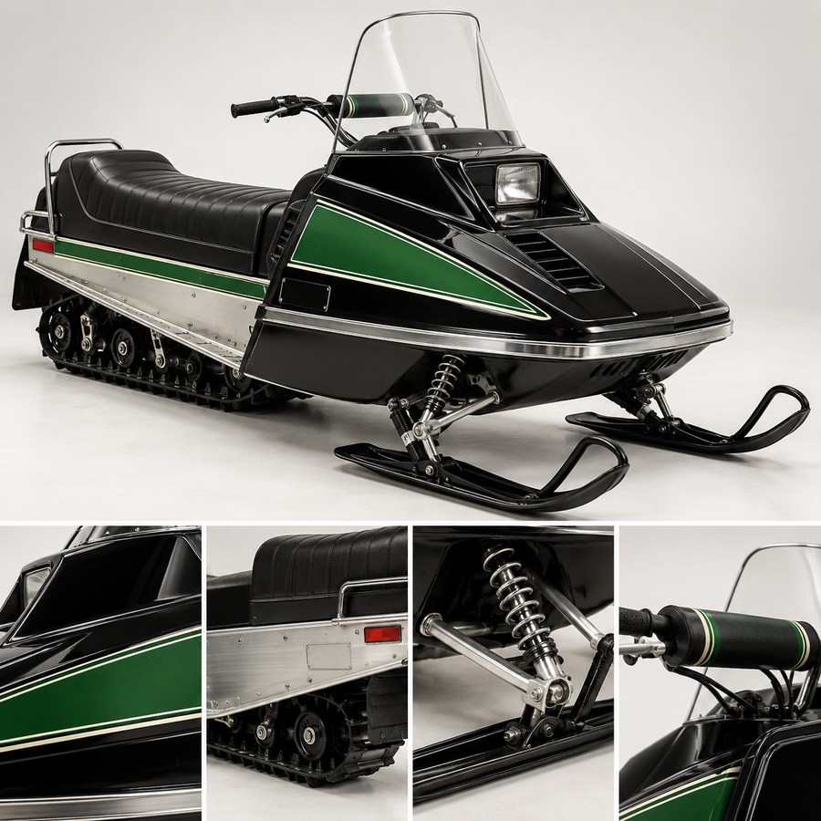 Vintage Arctic Cat detail decals