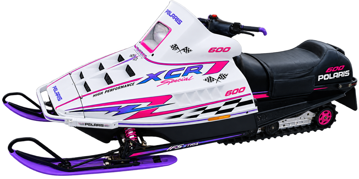 1996 Polaris XCR 600 Decal Package, 1996 Polaris Indy XCR 600, supplied product photograph