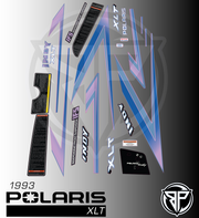 1993 Polaris Indy XLT Decal Package