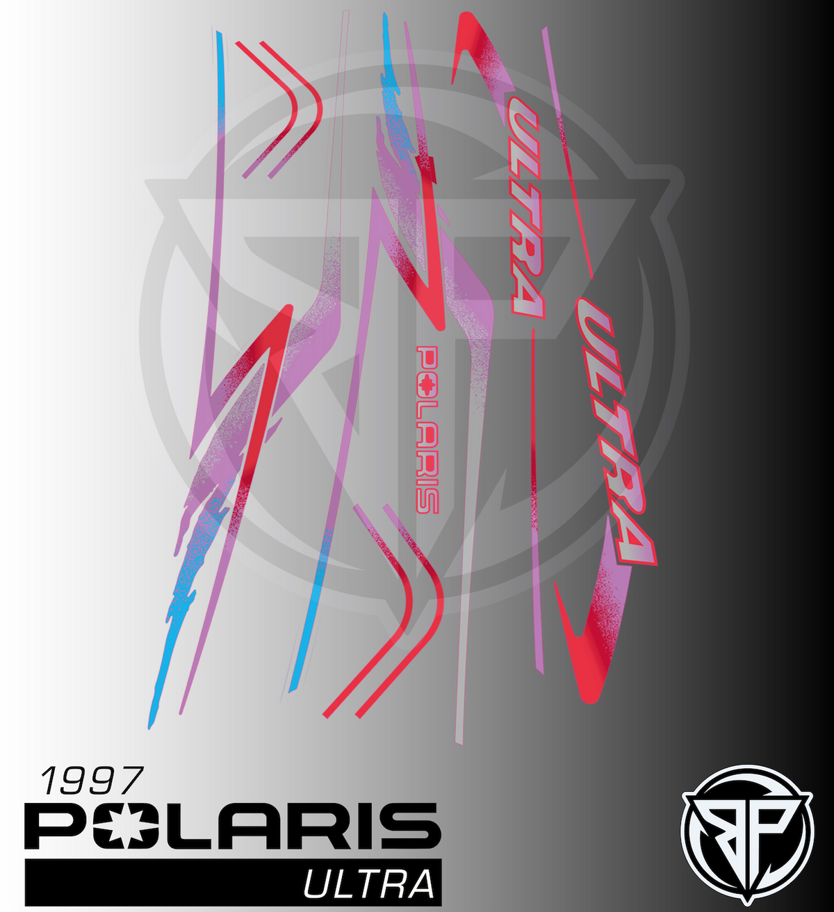 1997 Polaris Ultra Decal Package