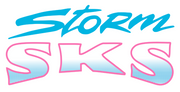 1993 Indy Storm SKS tunnel decal artwork