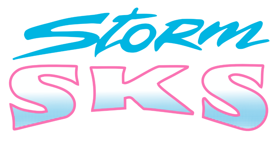 1993 Indy Storm SKS tunnel decal artwork