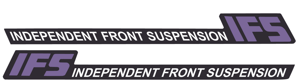 1993 Polaris Indy Storm trailing arm decal set artwork