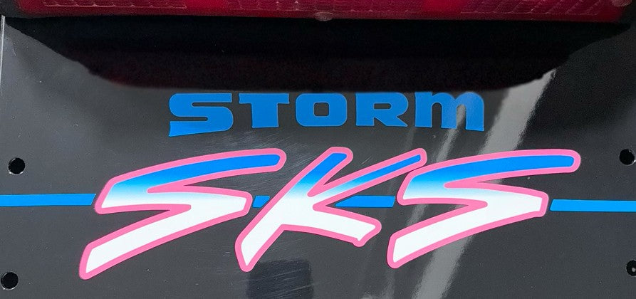 1994 Storm SKS tunnel decal artwork