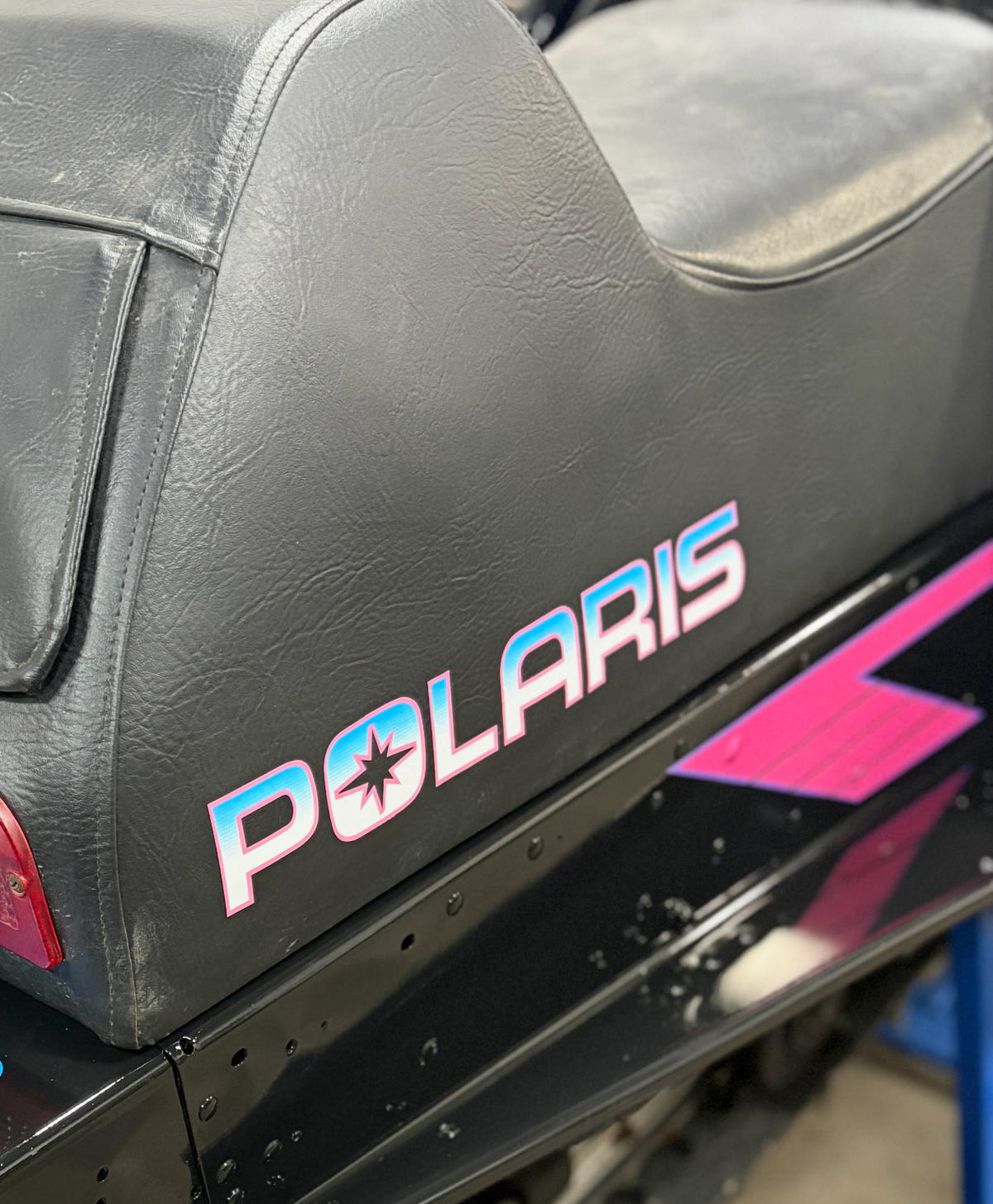 Polaris Storm seat decal reference