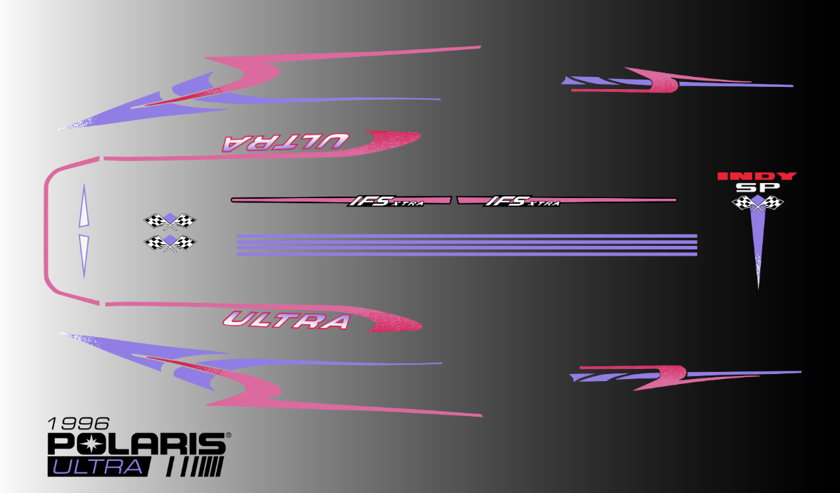 Polaris Ultra 680 graphics kit artwork