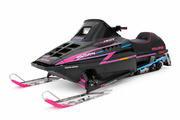 1993 Polaris Indy Storm restored snowmobile with reproduction decals