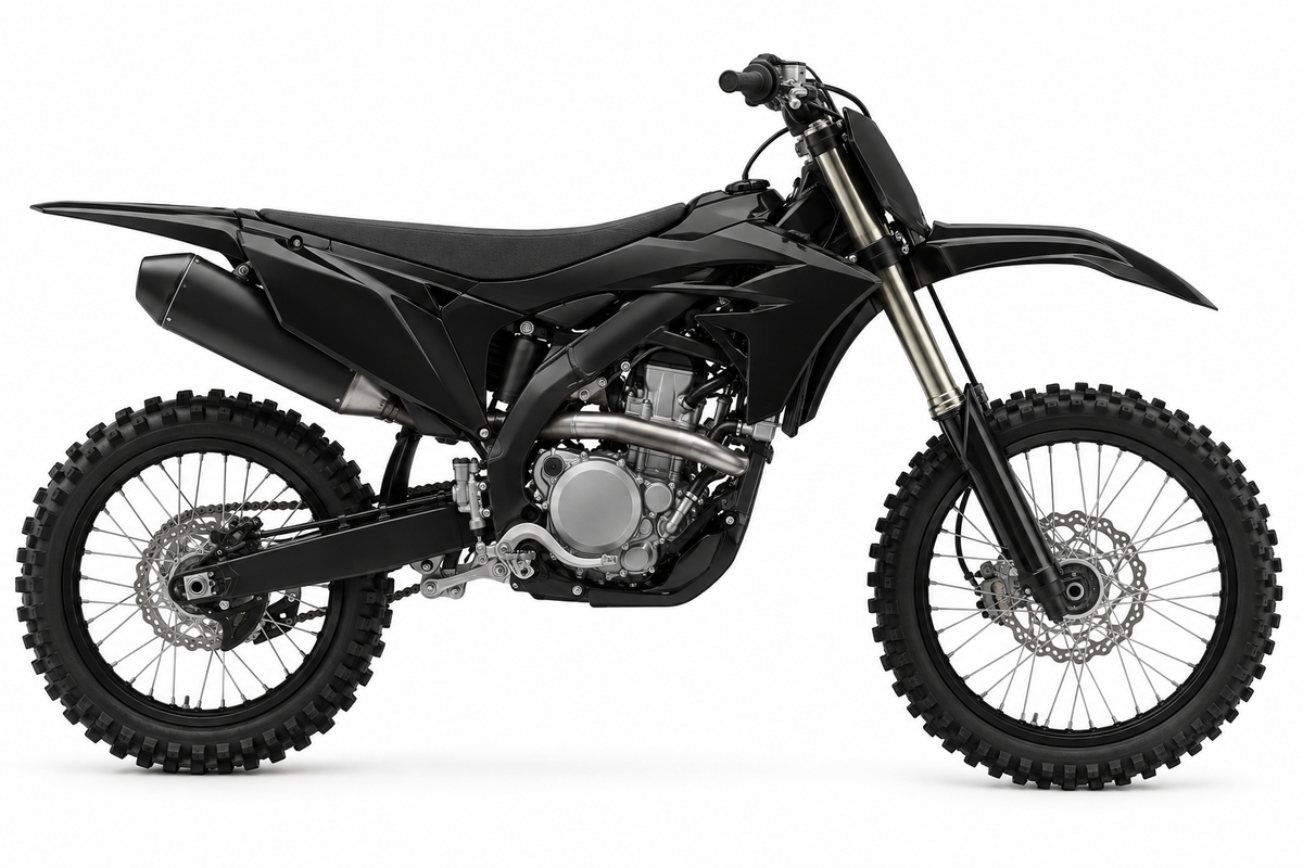 Yamaha YZF · 2023–25 black machine reference for Fresh Start custom graphics