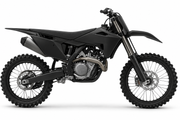 Husqvarna FC / TC · 2025–26 black machine reference for Fresh Start custom graphics