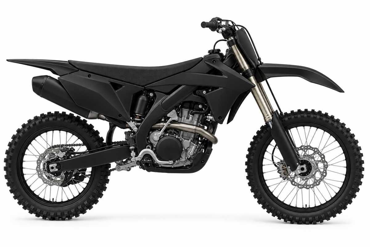 Suzuki RM-Z black machine reference for Fresh Start custom graphics
