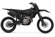 KTM SX / SX-F · 2025–26 black machine reference for Fresh Start custom graphics