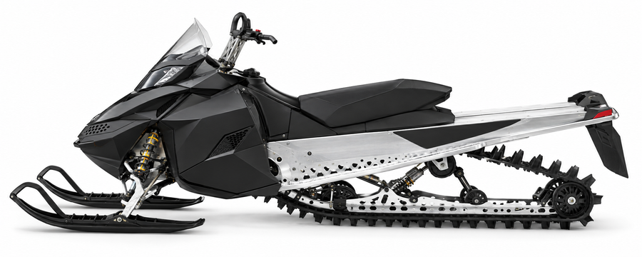 Ski-Doo XP black machine reference for Fresh Start custom graphics