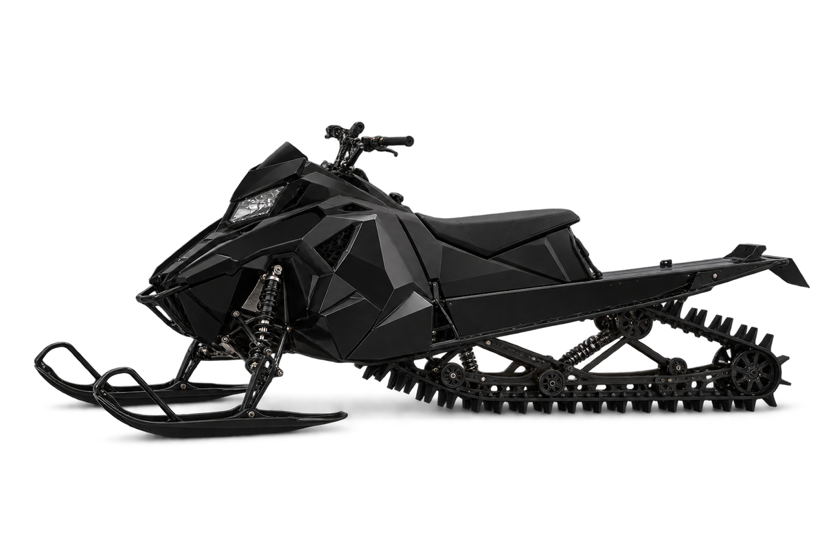 Polaris Pro black machine reference for Fresh Start custom graphics