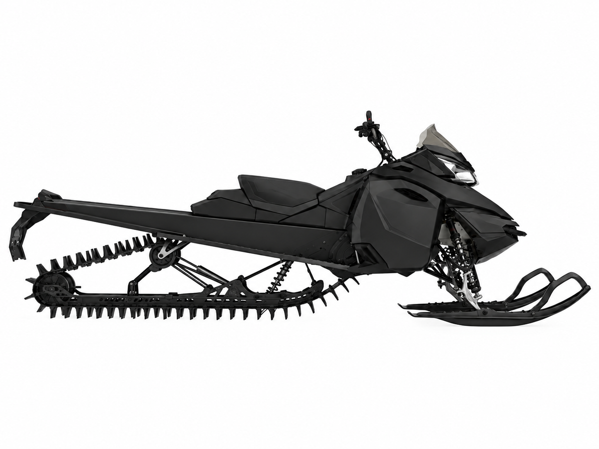 Ski-Doo Gen 4 black machine reference for Fresh Start custom graphics
