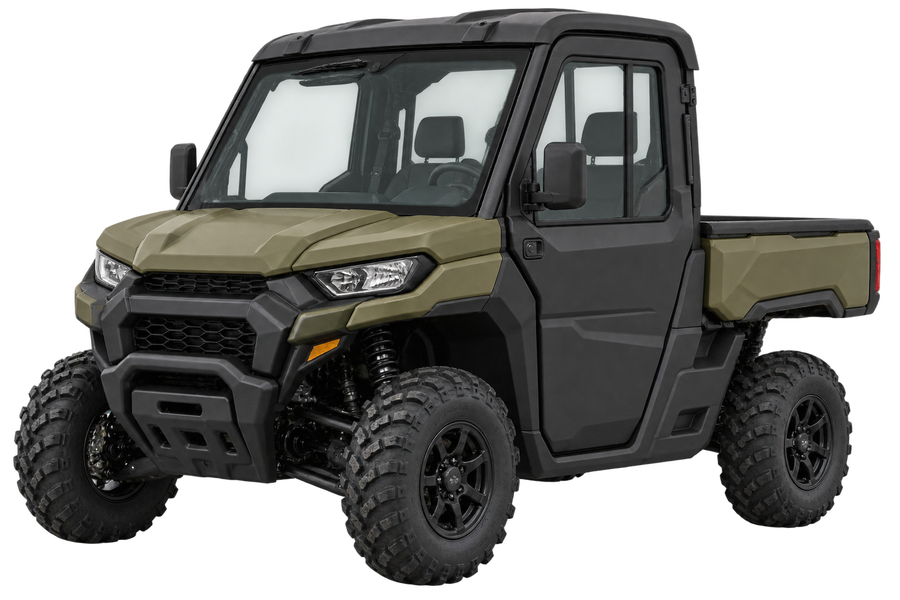 Can-Am Defender black machine reference for Fresh Start custom graphics