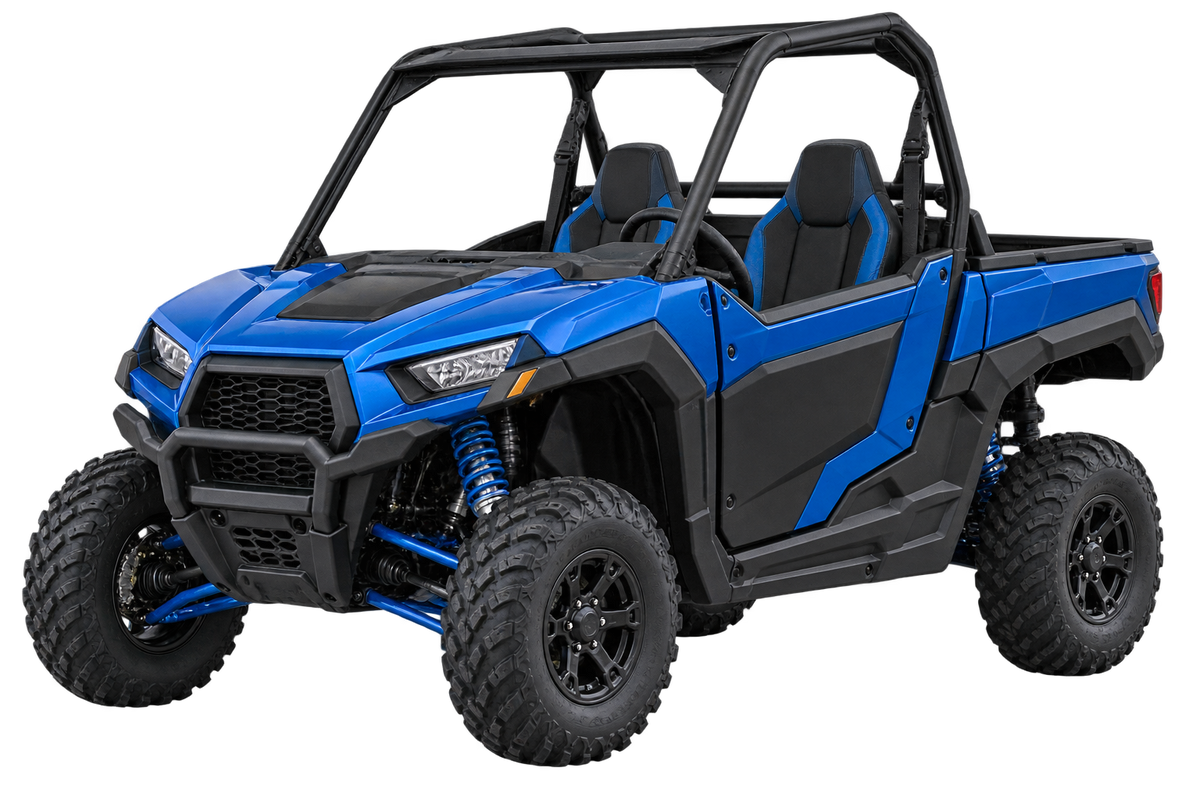Polaris General black machine reference for Fresh Start custom graphics