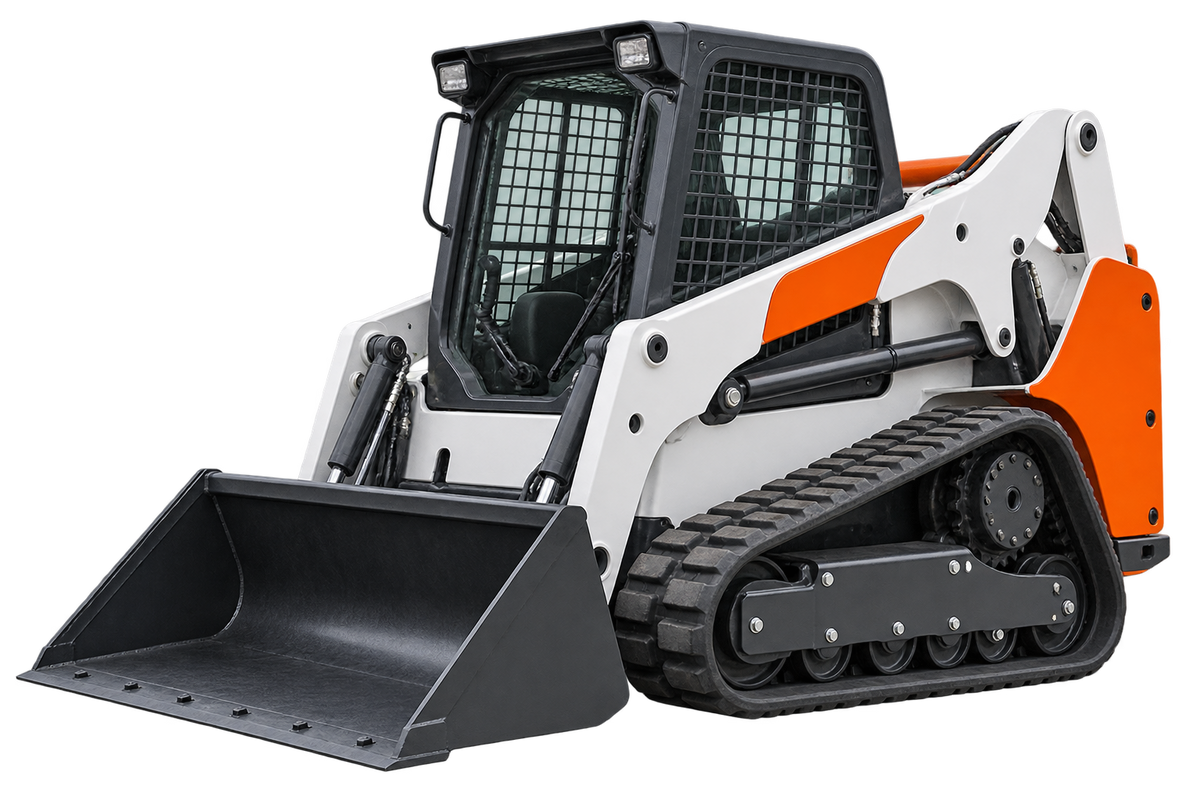 Bobcat Equipment black machine reference for Fresh Start custom graphics